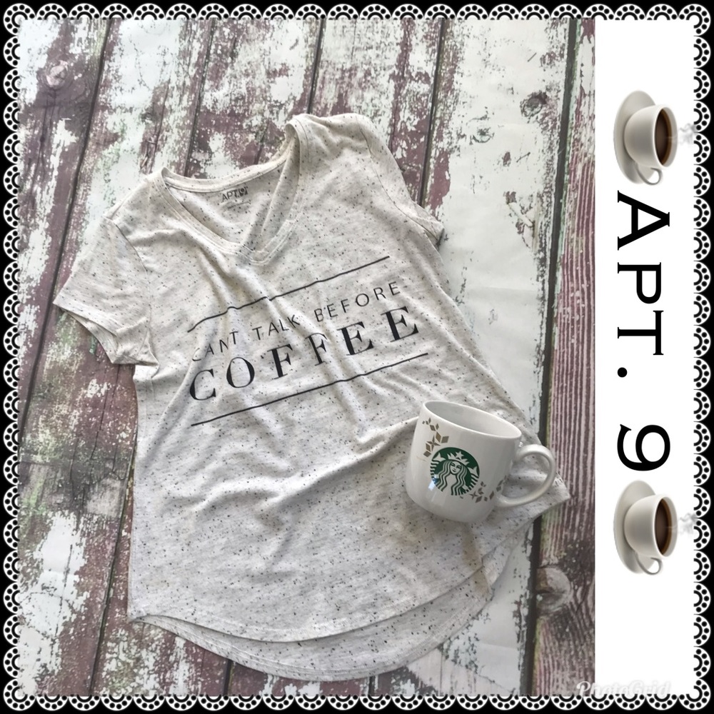 Apt. 9 graphic tee, size S - Picture 1 of 5